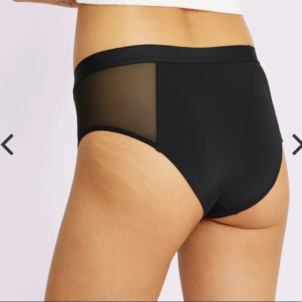 NWT Lot of 2 Parade undies boyshort and high rise brief L